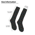 thumbnail image 2 of Sigee Multi-Colored Stars for Socks for Men Women Socks Stocking Compression Socks, 2 of 6