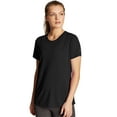 thumbnail image 2 of Champion Womens Double Dry Heather Tee, M, Oxford Grey Heather, 2 of 4