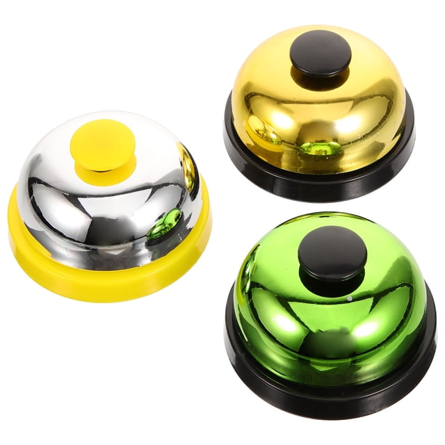 OULII 3Pcs Puppy Training Bells Plastic Assorted Color Footprint Pattern for Dog Potty Communication