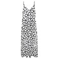 thumbnail image 5 of Smart Glasses Pattern Sleeveless Dress wedding guest dress chic and elegant evening dress, 5 of 6