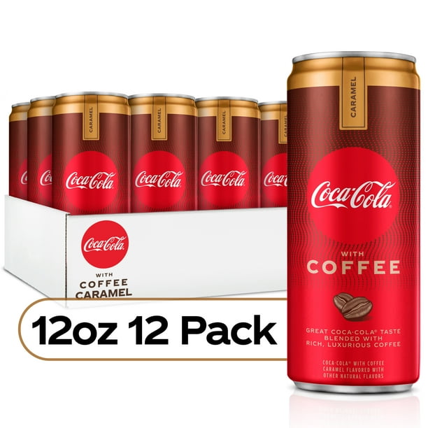 CocaCola with Coffee Caramel Cans, 12 fl oz, 12 Pack