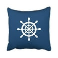 thumbnail image 1 of RYLABLUE Housses de Coussin Carrées Réversibles Motif Simple Nautique Polyester 18 X 18 Pouces avec Fermeture Éclair Cachée Coussin de Canapé Décoratif, 1 of 1