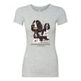 thumbnail image 2 of If It's Not an English Springer Spaniel It's Just a Dog Gift | Womens Dog Lover Slim Fit Junior Tee, Heather Grey, X-Large, 2 of 3