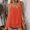 *Orange, variant on ClodeEU Women's Scoop Neck Sleeveless Spaghetti Strap Tank Top ,Double Layers Casual Blouse Beige,Womens Plus L