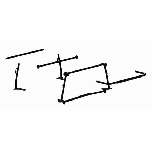 Holman 12003; The Pro Rack Leg & Crossbar Kit - Full-Size Trucks w/ Cap - 29" H Cap