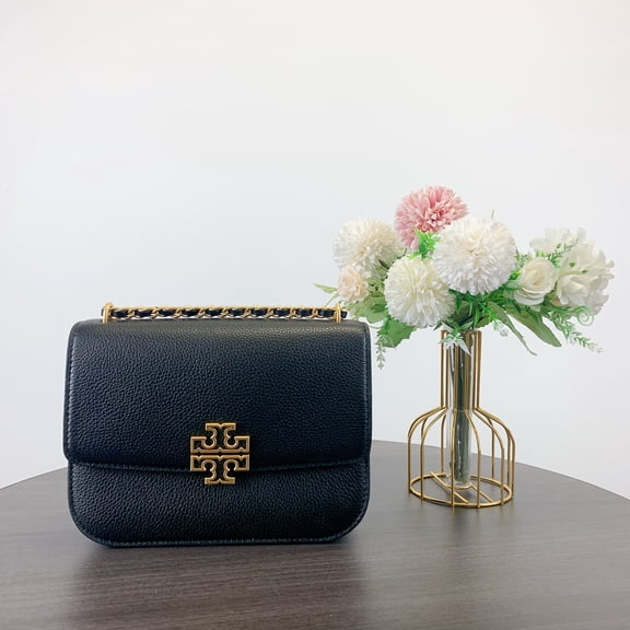 Tory Burch 140987 Britten Small Adjustable Shoulder Bag IN BLACK
