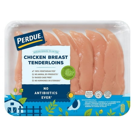 PERDUE Fresh Boneless Skinless Chicken Breast Tenderloins, 1-1.6 lbs