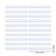 thumbnail image 2 of 20 piezas de pulseras de bofetadas de PVC blanco | Pulseras blancas de bricolaje para niños | Suministros para manualidades de doble cara | Bandas de graffiti hechas a mano | Regalos de Artes, 2 of 5