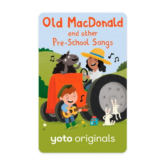 Tarjeta musical Yoto Old Macdonald y otras canciones preescolares