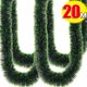 thumbnail image 2 of Wholesale Christmas Tinsel Ribbons Green Cane Ribbon Garland Xmas Tree Hanging Pendent Wreath Ornament Home Party Decor Supplies, 2 of 5