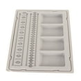 thumbnail image 1 of Necklace Beading Board, DIY Prevent Rolling Soft  Bead Design Mat Durable  For Jewelry Making, 1 of 8