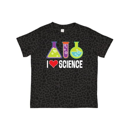 

Inktastic I Love Science Chemistry Teacher Gift Toddler Boy or Toddler Girl T-Shirt