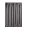 thumbnail image 4 of Panel de cortina de puerta francesa con oscurecimiento frontal gris de 2 piezas para patio con 1 Tiebacks 54x40 pulgadas perfecl Panel de cortinas de puertas francesas, 4 of 6