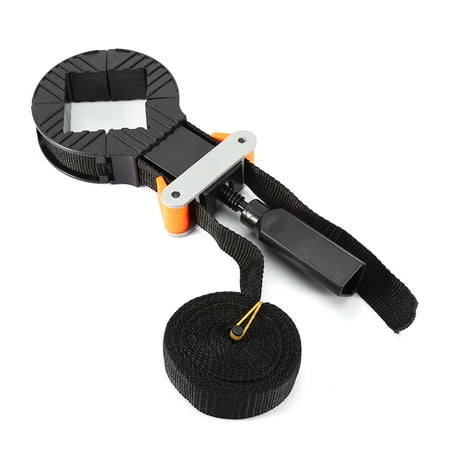 

Multi-Function Bluetooth Clamp with Quick-Adjust Band and Polygonal Corners for Woodworking