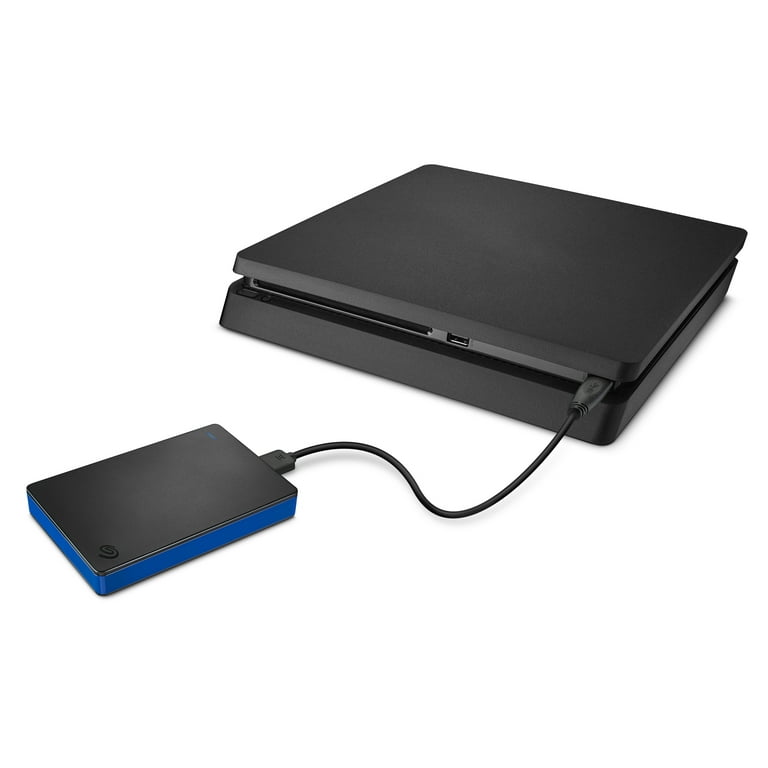 flyde bagagerum Rindende Seagate Game Drive for PlayStation 4TB External Hard Drive Portable-USB 3.0  (Black) - Walmart.com