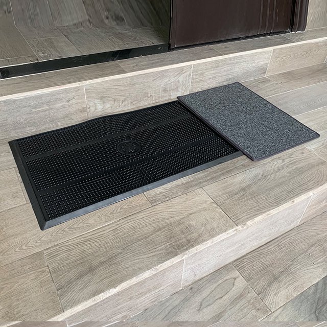 Tapete Sanitizante Desinfectante Picos Grande + Gratis Tapete Secador D4 Moderno
