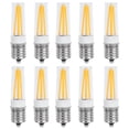 thumbnail image 1 of Led Tube Light, Warm White LED Light Bulbs, 10Pcs E17 Bulb Led Filament Bulb For Ceiling Fan Lamp,Cabinet Lamp Chandelier Ceiling Lamp Table Lamp, 1 of 8