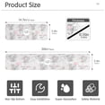 thumbnail image 3 of Yayeee Faucet Mat for Kitchen Sink 30" Diatomite Long Splash Guard Pad, Cartoon Elephant, 3 of 7