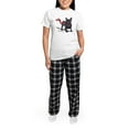thumbnail image 5 of CafePress - French Bulldog Lover Women's Light Pajamas - Women's Short Sleeve Print T-Shirt and Pants Light Cotton Pajama Set, 5 of 7