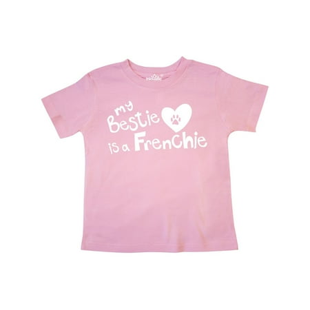 

Inktastic Bestie Frenchie Gift Toddler Boy or Toddler Girl T-Shirt