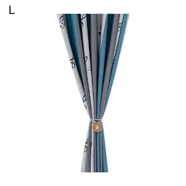 Opolski Window Curtain Soft Light Filtering Polyester Solid Thermal Insulated Window Curtains for Home
