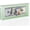 Green, variant on Dollar Bill Frame Display – 7.8" x 3.9" Acrylic Dollar Bill Holder, Thick Magnetic Self-Standing Display Case for Currency, Tickets, Banknotes, and Stamps