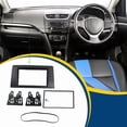 thumbnail image 3 of For Suzuki Swift 2005-2010 2 Din Audio Panel DVD Navigation Panel Frame Car Fascias Stereo Radio Panel, 3 of 3