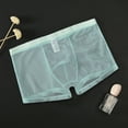 thumbnail image 5 of YOTMKGDO Sheer Top Mens Ice Silk Transparent Triangle Pants Thin Low Waist Mesh Breathable Underwear Trendy Pants Head, Sizes M-3XL, 5 of 7