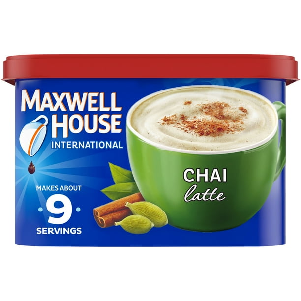 Maxwell House International Chai Latte CaféStyle Beverage Mix, 9 oz