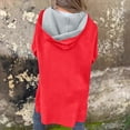thumbnail image 4 of LOVZFMLL Jackets for Women's Winter Solid Color Hoodie Mid-Length Zipper Cardigan Jacket Long Sleeve Top, 4 of 7