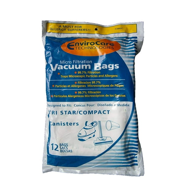 Micro Filtration Vacuum Bags for Tri (12 Bags)[738EC