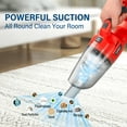 thumbnail image 4 of TOPEX 20V Cordless Handheld Vacuum Cleaner for Home & Car w/ Battery & Charger, 4 of 12