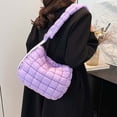thumbnail image 6 of Elegant Quilted Puffer Handbag for Women Padded Shoulder Bag with Adjustable Strap for Daily Use and Casual Occasion, 6 of 8