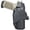Carbon Fiber Black, variant on Rounded OWB KYDEX Paddle Holster, FN Herstal FNX 45, Left Hand, Black, FNS-FNX45