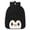 Black, variant on Ombre Gradient Backpack Lightweight Adjustable Straps Multi Color Elementary School Bookbag
