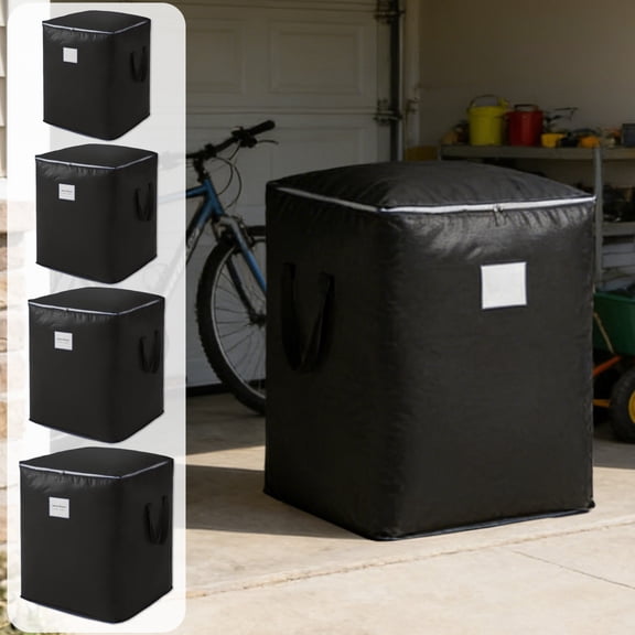 Yhmxh Storage Bags for Clothes, Moving Bags Heavy Duty Extra Large with Reinforced Handle, Storage Containers for Organizing Bedding, Blanket, Sheets, Pillows, Toys, Christmas Decorations