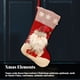 thumbnail image 5 of Calcetín de Navidad Colgante Calcetín suave Dulces Snack Colgante Bolsa de regalo Fiesta Adorno de año nuevo Familia Chimenea Árbol al aire libre Estilo de Papá Noel Jumpingount HA009405-01B, 5 of 6