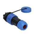 thumbnail image 1 of Flange Power Connector, 6-12mm² IP68 Protection Waterproof Plug Socket  For Electrical Equipments 2 Pin,3 Pin,4 Pin,5 Pin, 1 of 8