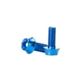 thumbnail image 2 of Speravity Soporte de botella de agua para bicicleta, 2 piezas, reemplazo de tornillo, tornillos antioxidantes anodizados de Color sólido Bombillas para automóviles Azul, 2 of 6