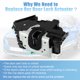 thumbnail image 2 of Motor de actuador de cerradura de puerta trasera derecha Unique Bargains para Ford F-150 2009-2014 9L3Z-5426412-A, 2 of 6