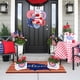 thumbnail image 4 of USA Flag Welcome Entry Mat Easy To Clean Front Porch Welcome Mats For Outdoor And Indoor Uses, 4 of 6