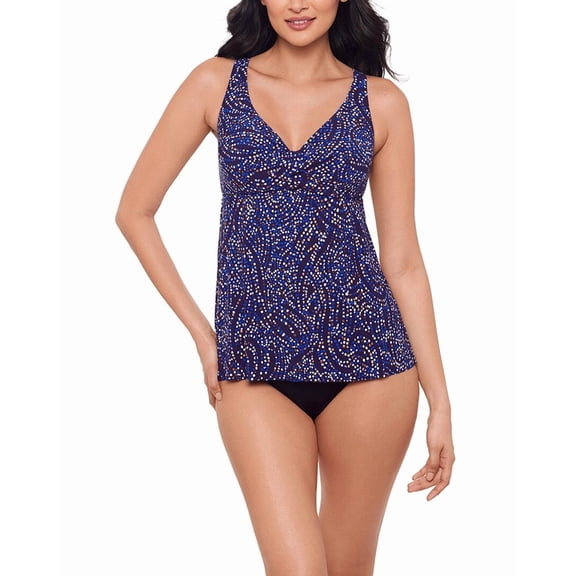 Miraclesuit womens Spotlight Ayla Tankini, 8, Purple