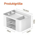 thumbnail image 2 of Desk Organizer, Pen Holder Desk, Kids Desk Organizer Drawers Multifunctional Pen Holder Organizer for Home, Office and School, 2 of 5