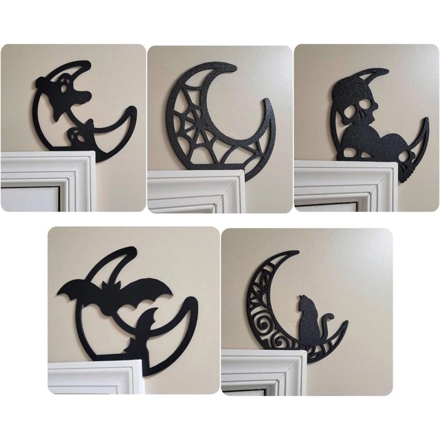Decoración de esquina para puerta de gato XINYU Adorno navideño Halloween 6 pie