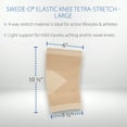 thumbnail image 2 of Swede-O Elastic Tetra-Stretch Knee Support - Large, 2 of 6