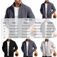 thumbnail image 3 of MaFYtyTPR Men's Zippered Sweater Jacket Stand Collar Long Sleeve Knit Cardigan with Pockets Casual Fall Winter Warm Outerwear A-Beige L, 3 of 6