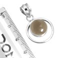 thumbnail image 2 of 925 Sterling Silver Women Jewelry Natural Smoky Topaz Pendant, 2 of 3