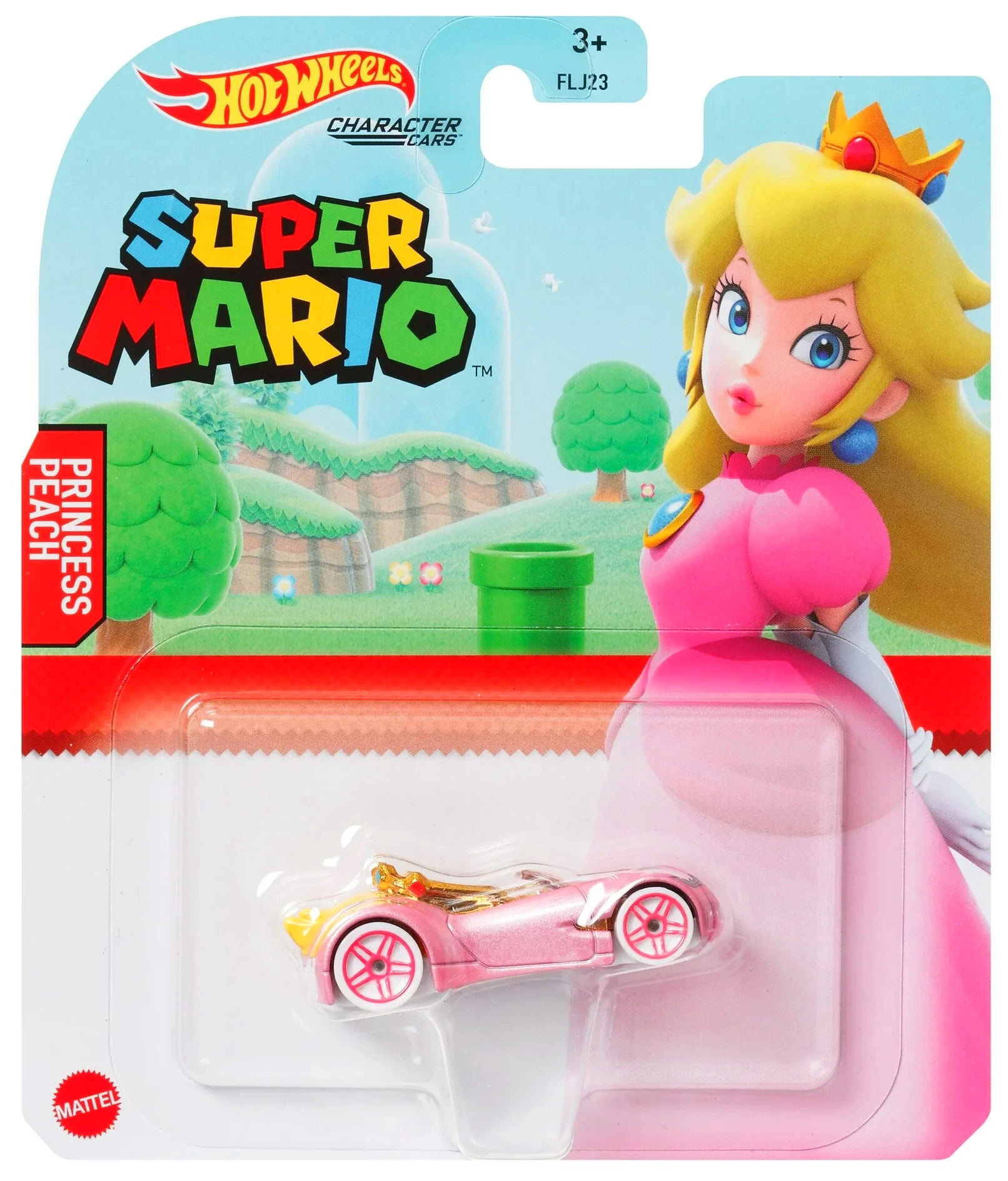 Hot Wheels 2021 Super Mario Character Cars Complete Set of 6 Diecast Vehicles HDL35-986A