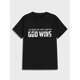 thumbnail image 3 of Camiseta gráfica "God Wins" para hombre: 100 % algodón, transpirable y cómoda, informal, de cuello redondo y manga corta con estampado Desert Canyon, ideal para verano y tiempo libre., 3 of 4