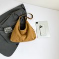 thumbnail image 3 of Bolso Mano Ante Sintético para Mujer Hombro A La Al Aire Libre (marrón), 3 of 8